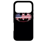 Carcasa para iPhone 17 Pro Batman American Flag Oval