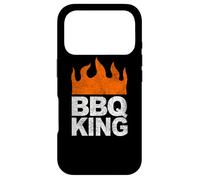 Carcasa para iPhone 17 Pro BBQ King Barbacoa Parrilla Ahumado Patio Trasero Cocina Patio Trasero