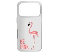 Carcasa para iPhone 17 Pro Be Pink Cool Funky Funky Trendy Flamingo