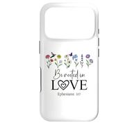 Carcasa para iPhone 17 Pro Be Rooted in Gods Love Jesus Rooted in Christ Ephesians 3:17