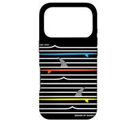 Carcasa para iPhone 17 Pro Be Ware of Sharks, Surf Spot, Cool Beach Sharks Design
