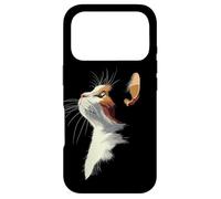 Carcasa para iPhone 17 Pro Beautiful Womens Girls Illustration Art Calico Cat Lover