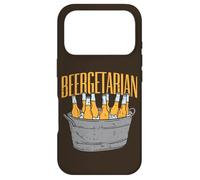 Carcasa para iPhone 17 Pro Beber Party Beergetarin Pun Drink Brew Alcohol Craft-Beer