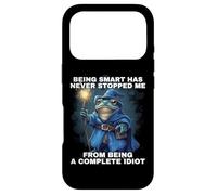 Carcasa para iPhone 17 Pro Being Smart Has Never Stopped Me from Being A Complete Idiot