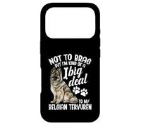 Carcasa para iPhone 17 Pro Belga Tervuren Amante Dueño de Perro Gran Oferta Belga Tervuren