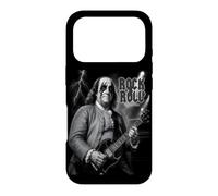 Carcasa para iPhone 17 Pro Benjamin Franklin Rock & Roll Guitar Vintage Music Lover