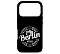 Carcasa para iPhone 17 Pro Berlina Recuerdo Vintage Puerta de Brandenburgo Alemania