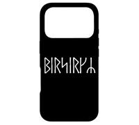 Carcasa para iPhone 17 Pro Berserker en Futhark Runes - Norse Warrior