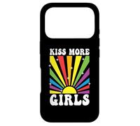 Carcasa para iPhone 17 Pro Beso Más Chicas Lesbianas Orgullo LGBT y Pareja Gay Mujeres