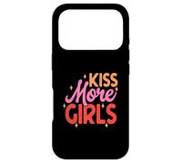 Carcasa para iPhone 17 Pro Beso Más Chicas Lesbianas Orgullo LGBT y Pareja Gay Mujeres