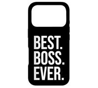 Carcasa para iPhone 17 Pro Best Boss Ever Sign,World'S Best Boss Award Work Boss Funny
