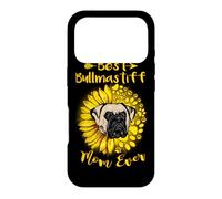Carcasa para iPhone 17 Pro Best Bullmastiff Dog Mom Ever Sunflower Funny Paw Dogs Lover