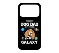 Carcasa para iPhone 17 Pro Best Dog Dad In The Galaxy Basset Hound Funny Dogs Lovers