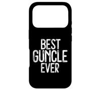 Carcasa para iPhone 17 Pro Best Guncle Ever New Baby Family LGBTQ Pride for Gay Uncles