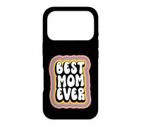 Carcasa para iPhone 17 Pro Best Mom Ever Groovy Style Mommy Funny Mothers Day