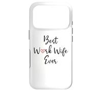 Carcasa para iPhone 17 Pro Best Work Wife Ever Funny Office Coworker Bestie Work Wife