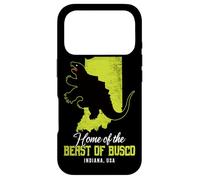 Carcasa para iPhone 17 Pro Bestia De Busco Indiana State American Cryptid Divertido