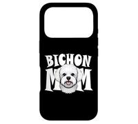 Carcasa para iPhone 17 Pro Bichon Mom Cute Bichon Frise Momma Puppy Dog Mujer