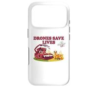 Carcasa para iPhone 17 Pro Bienestar Animal Drones Save Lives Drones de conservación