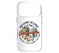 Carcasa para iPhone 17 Pro Bienvenido a Camp Quitcherbitchin Funny Outdoor