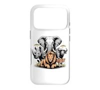 Carcasa para iPhone 17 Pro Big 5 Wildlife Sudáfrica Safari Los Cinco Grandes de África