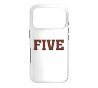 Carcasa para iPhone 17 Pro Big Maroon Color 5 Five