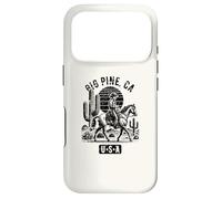 Carcasa para iPhone 17 Pro Big Pine California USA Cowboy Horse Diseño de Estilo Vintage