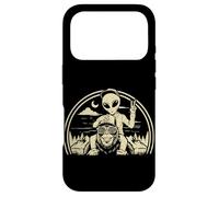 Carcasa para iPhone 17 Pro Bigfoot Alien Boy Adventure Sasquatch OVNI