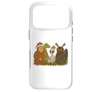 Carcasa para iPhone 17 Pro Bigfoot Loch Ness Monster Mothman Alien Cryptid Christmas
