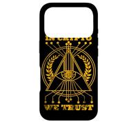 Carcasa para iPhone 17 Pro Bitcoin & Crypto - In Crypto We Trust (Halftone)