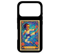 Carcasa para iPhone 17 Pro Black Belt Tarot Card Chica Afroamericana Taekowndo Karate