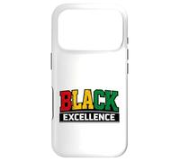 Carcasa para iPhone 17 Pro Black Excellence Empowerment Colores panafricanos