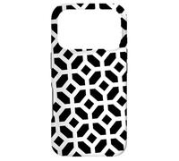 Carcasa para iPhone 17 Pro Black-White Art Deco Ornament Decoration Pattern
