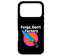 Carcasa para iPhone 17 Pro Bladesmith Forge Don't Factory Knife Maker