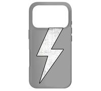 Carcasa para iPhone 17 Pro Blanco Y Negro Equipo Bolt Lightning Thunderbolt