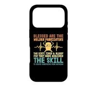 Carcasa para iPhone 17 Pro Blessed Are The Welder Fabricators Funny Welders Welding