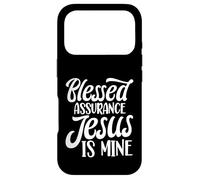 Carcasa para iPhone 17 Pro Blessed Assurance Jesus Is Mine