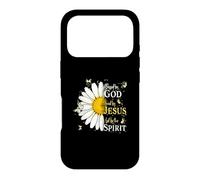 Carcasa para iPhone 17 Pro Blessed by God Loved by Jesus Led by Spirit Faith