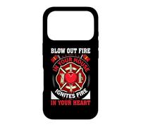 Carcasa para iPhone 17 Pro Blow out Fire In Your House Firefighter Fireman Firefighters
