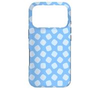 Carcasa para iPhone 17 Pro Blue Bubble Dew Drop Cube Rounded Square Airiness Pattern