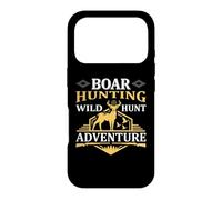 Carcasa para iPhone 17 Pro Boar Hunting Wild Hunt Adventure Hunter Life Nature Lover