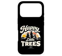 Carcasa para iPhone 17 Pro Bob Ross Happy Little Trees