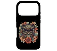 Carcasa para iPhone 17 Pro Boho Owl Camiseta - Floral Sugar Skull Mandala Art Design