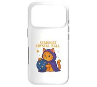Carcasa para iPhone 17 Pro Bola de Cristal Stardust Mystic Cat