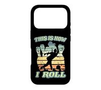 Carcasa para iPhone 17 Pro Bolos, Así es como rodo, Hombres Mujeres Niños, Vendimia, Bolos