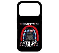 Carcasa para iPhone 17 Pro Bombay Cat Happy 4th of July Patriotic American Cats Lovers