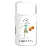 Carcasa para iPhone 17 Pro Bongo Divertido para Mujer, Regalos para Chicas músicas