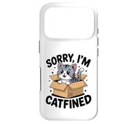 Carcasa para iPhone 17 Pro Bonito diseño de Gato juguetón en Caja