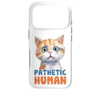 Carcasa para iPhone 17 Pro Bonito gráfico Humano patético de Gato