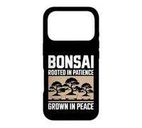 Carcasa para iPhone 17 Pro Bonsai Rooted In Patience Grown In Peace